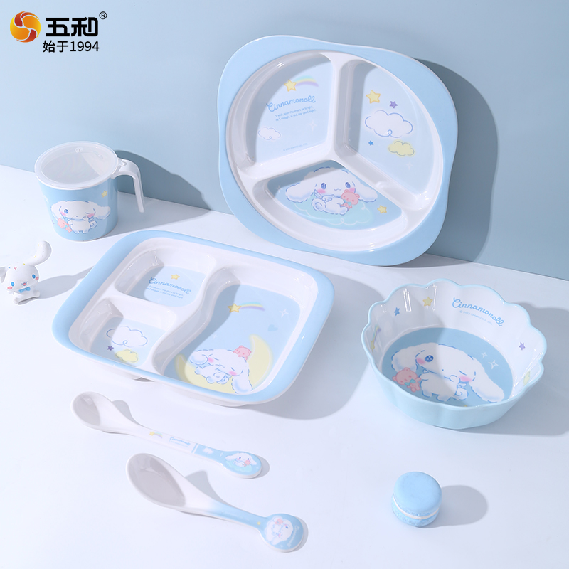 Baby Food Eating - For Sanrio Tableware Anti Scald Bowl