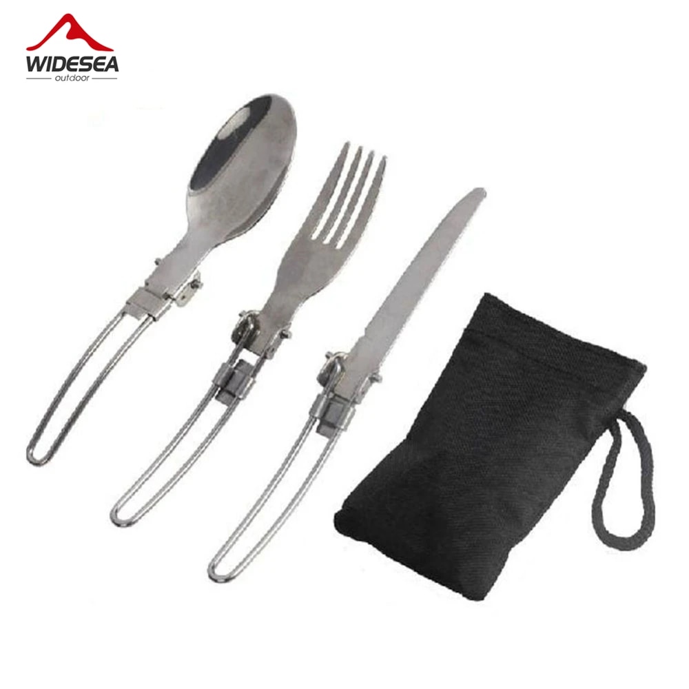 Weaning Spoon Set - 3 pcs 1 set portable outdoor