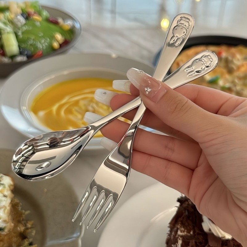 Cartoon Kawaii 304 Stainless S - Baby Food Eating 评论和价格