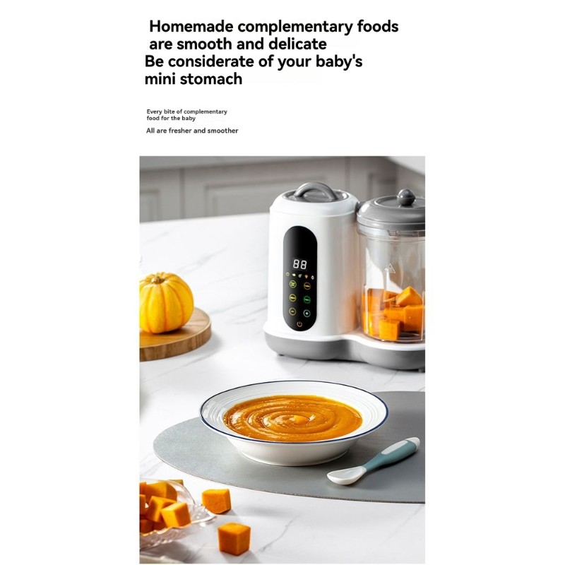 [NEW!N92R】 Automatic Baby Food - Baby Food Maker And Steamer 评论和价格