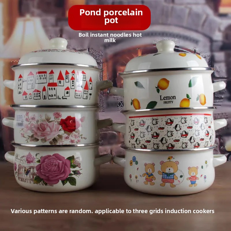 Enamel Pot Baby Food Supplemen - Baby Food Instant 评论和价格