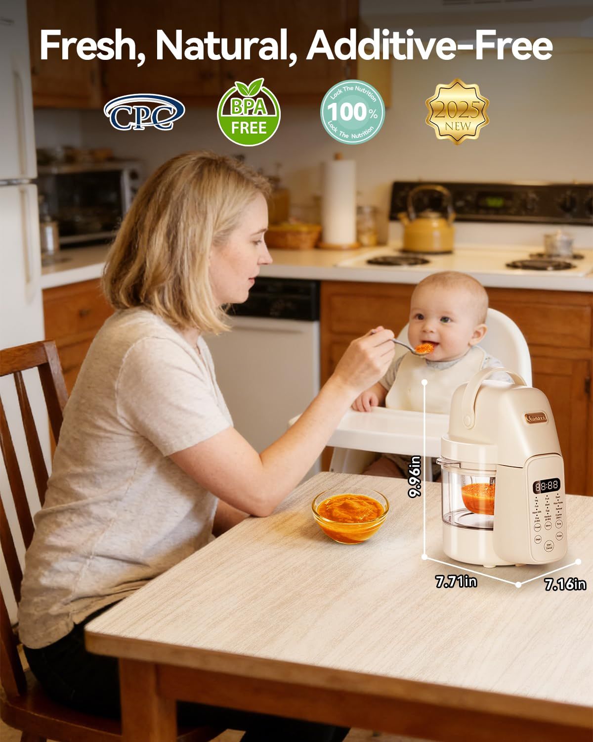 9 in 1 Baby Food Maker,Auto Gl - Baby Food Maker And Steamer 评论和价格