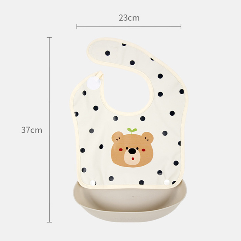 Baby Detachable Feeding Bib Wa - Baby Food Eating 评论和价格