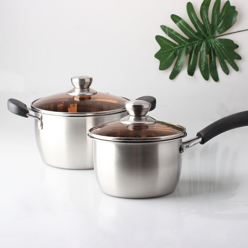 Stainless Steel Thick Soup Pot - Baby Food Instant 评论和价格