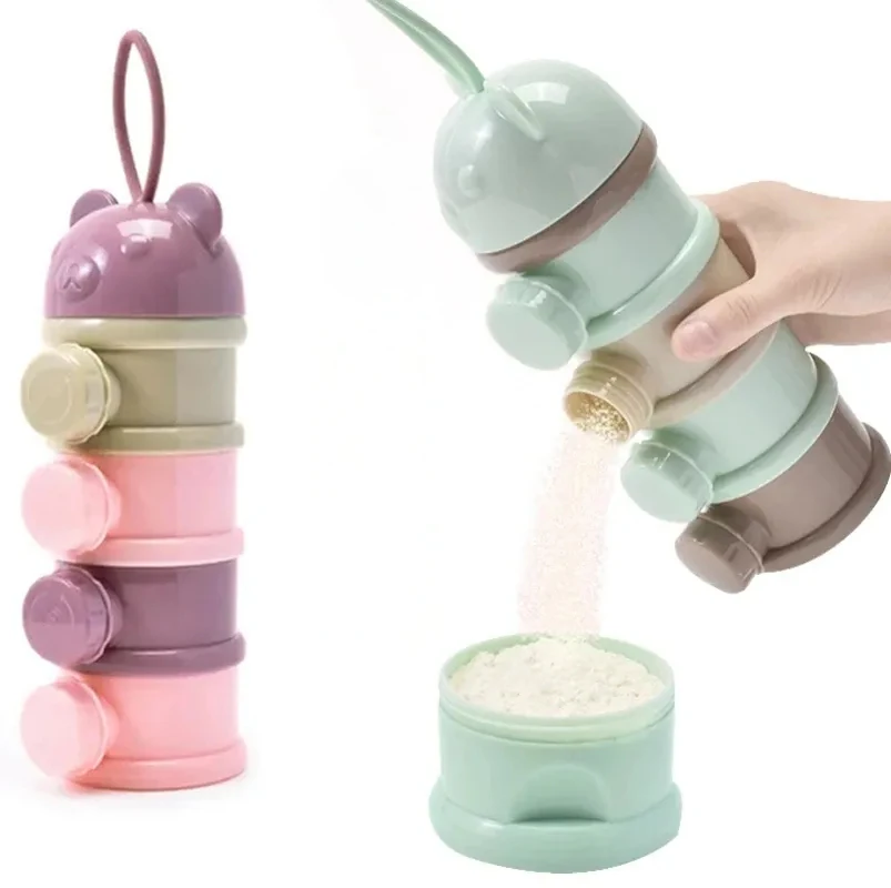 4Layer Bear Style Portable Mil - Baby Food Lactogen 评论和价格