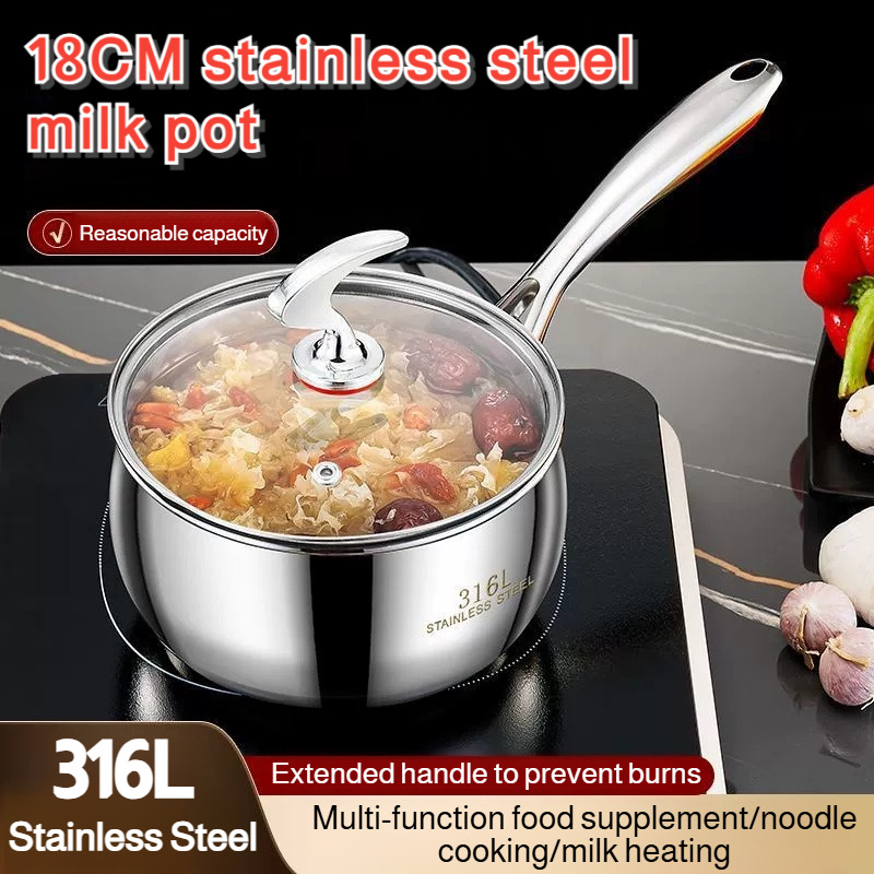 Stainless Steel Small Soup Pot - Baby Food Instant 评论和价格
