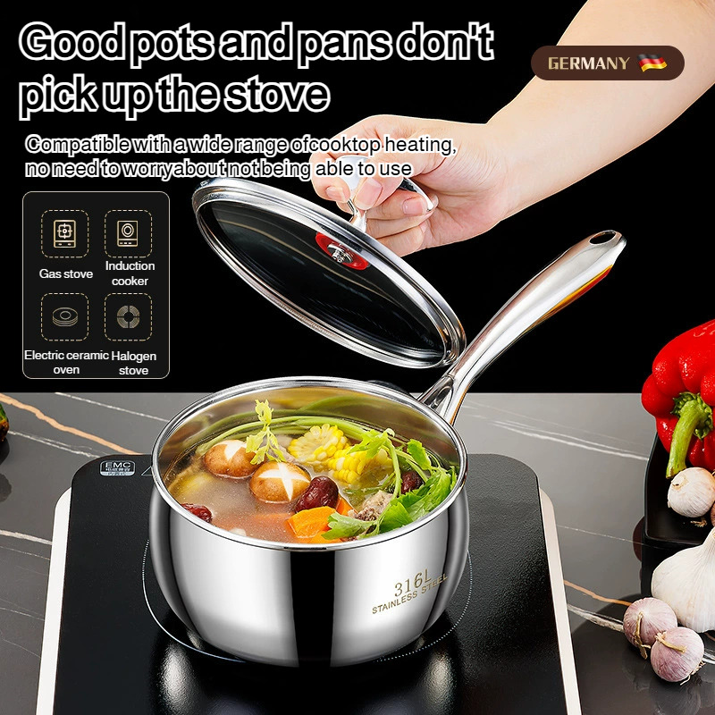 Stainless Steel Small Soup Pot - Baby Food Instant 评论和价格
