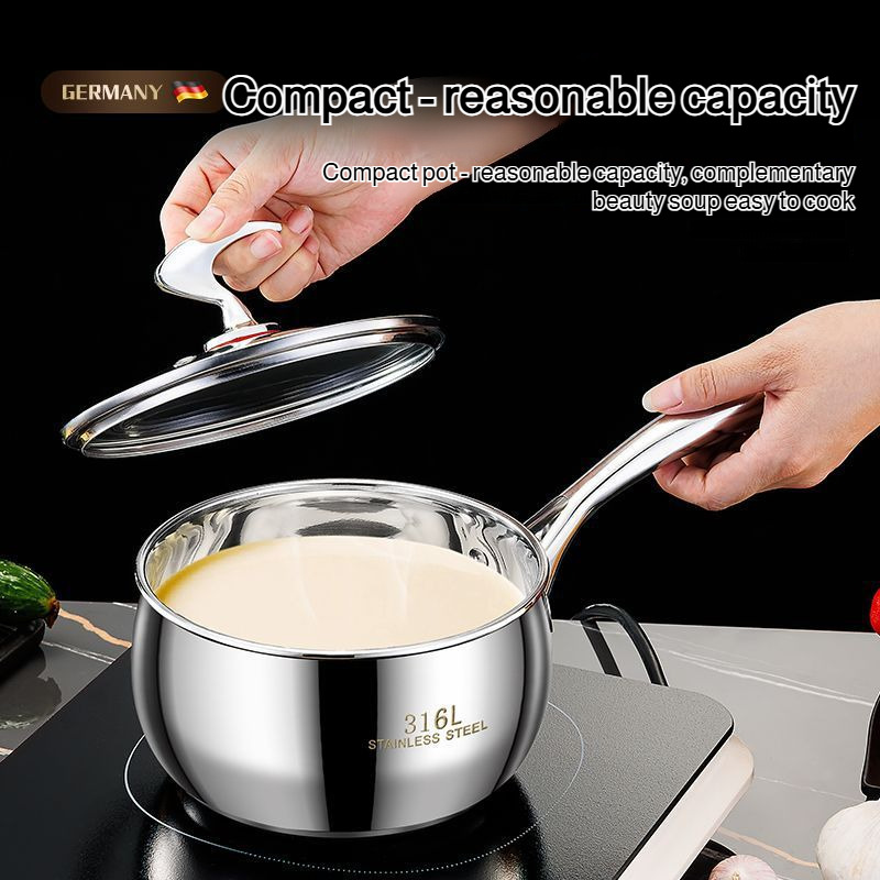 Stainless Steel Small Soup Pot - Baby Food Instant 评论和价格