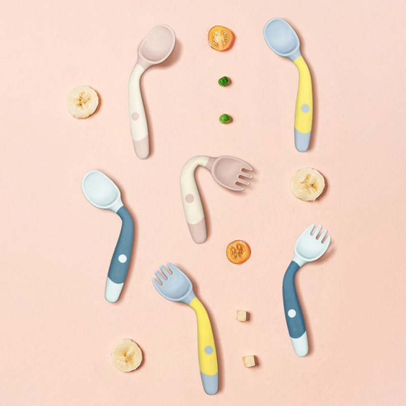 Bendable Silicone Spoon for Ba - Baby Food Eating 评论和价格
