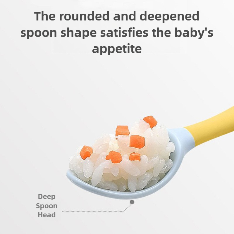 Bendable Silicone Spoon for Ba - Baby Food Eating 评论和价格