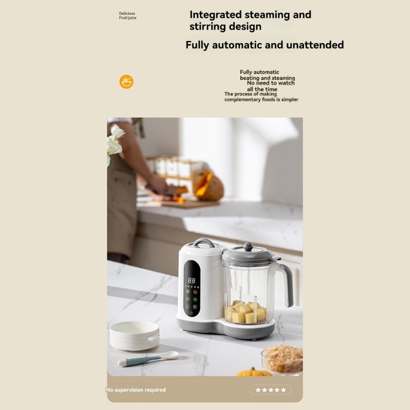 CKFAM-Automatic Baby Food Make - Baby Food Maker And Steamer 评论和价格