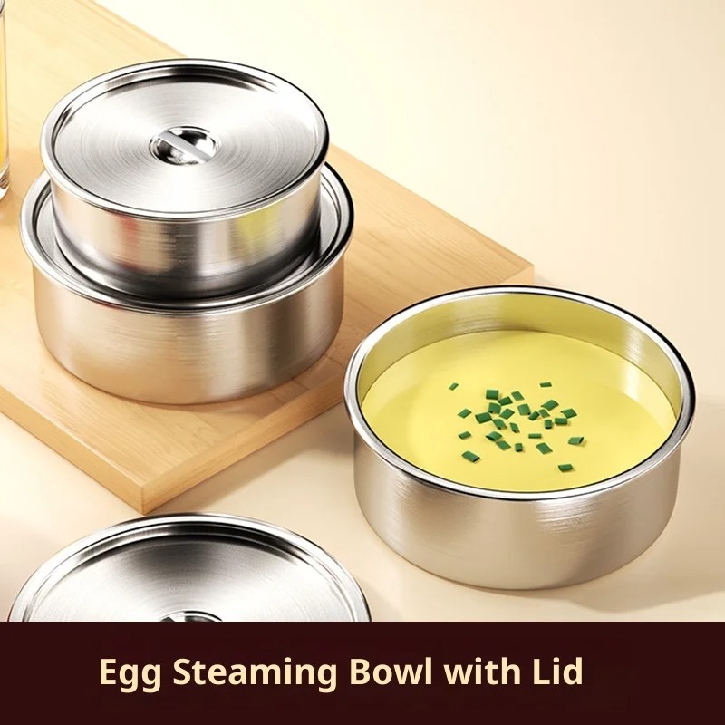 Stainless Steel Steaming Bowl  - Baby Food Egg 评论和价格