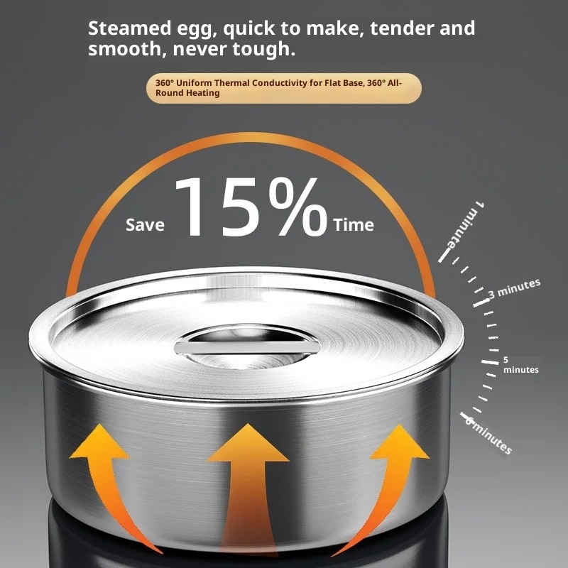 Stainless Steel Steaming Bowl  - Baby Food Egg 评论和价格
