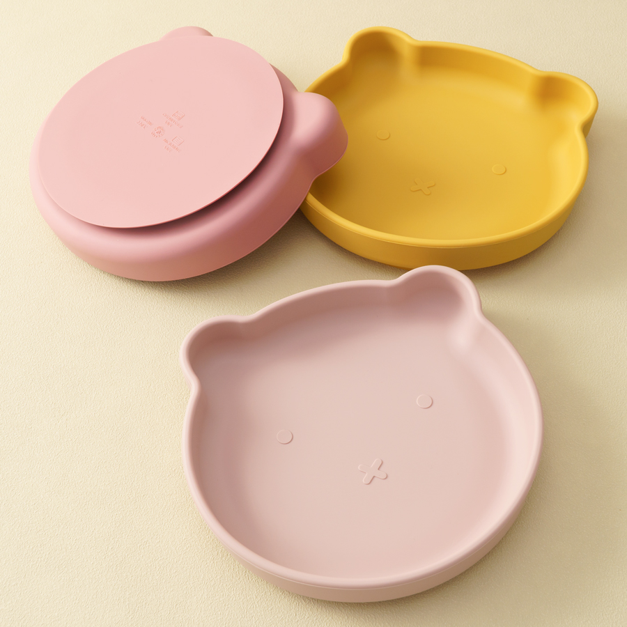 1PC Silicone Baby Dishes Sucti - Baby Food Eating 评论和价格