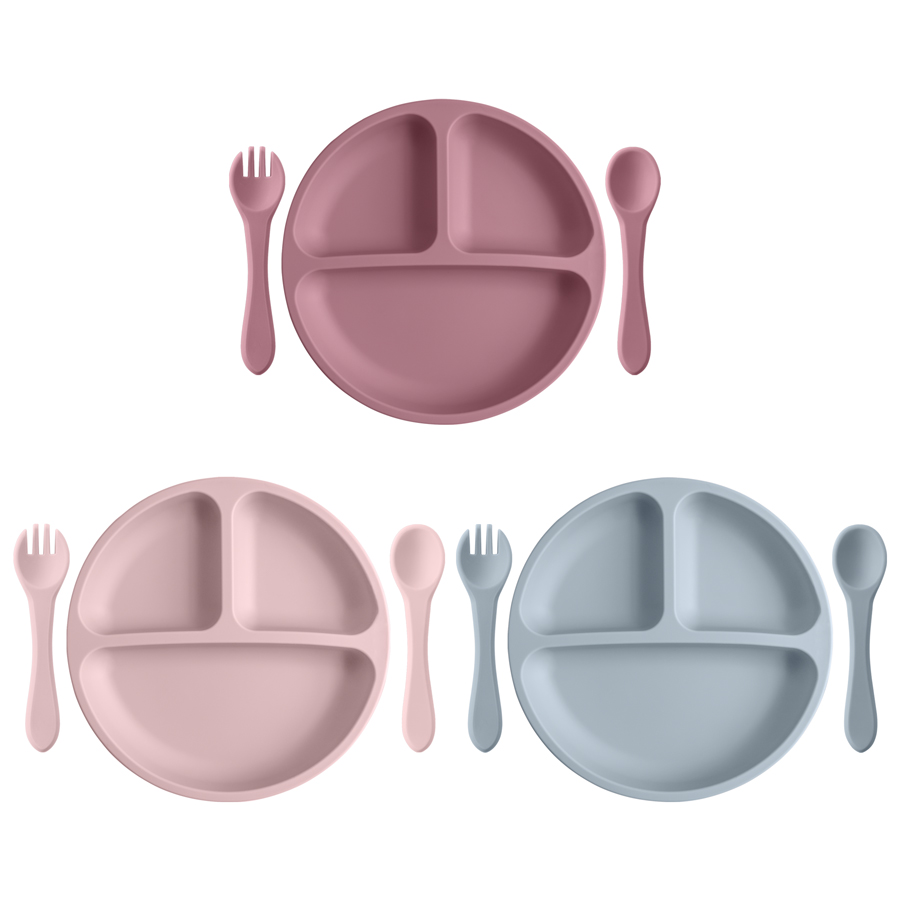 3PCS Children's Tableware Set  - Baby Food Eating 评论和价格