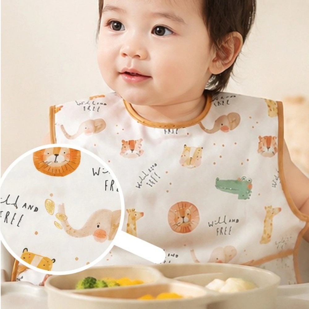 Waterproof Baby Feeding Bib Sl - Baby Food Eating 评论和价格