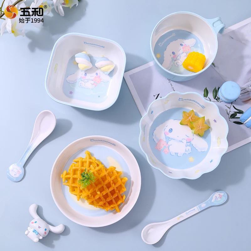 For Sanrio Tableware Anti Scal - Baby Food Eating 评论和价格